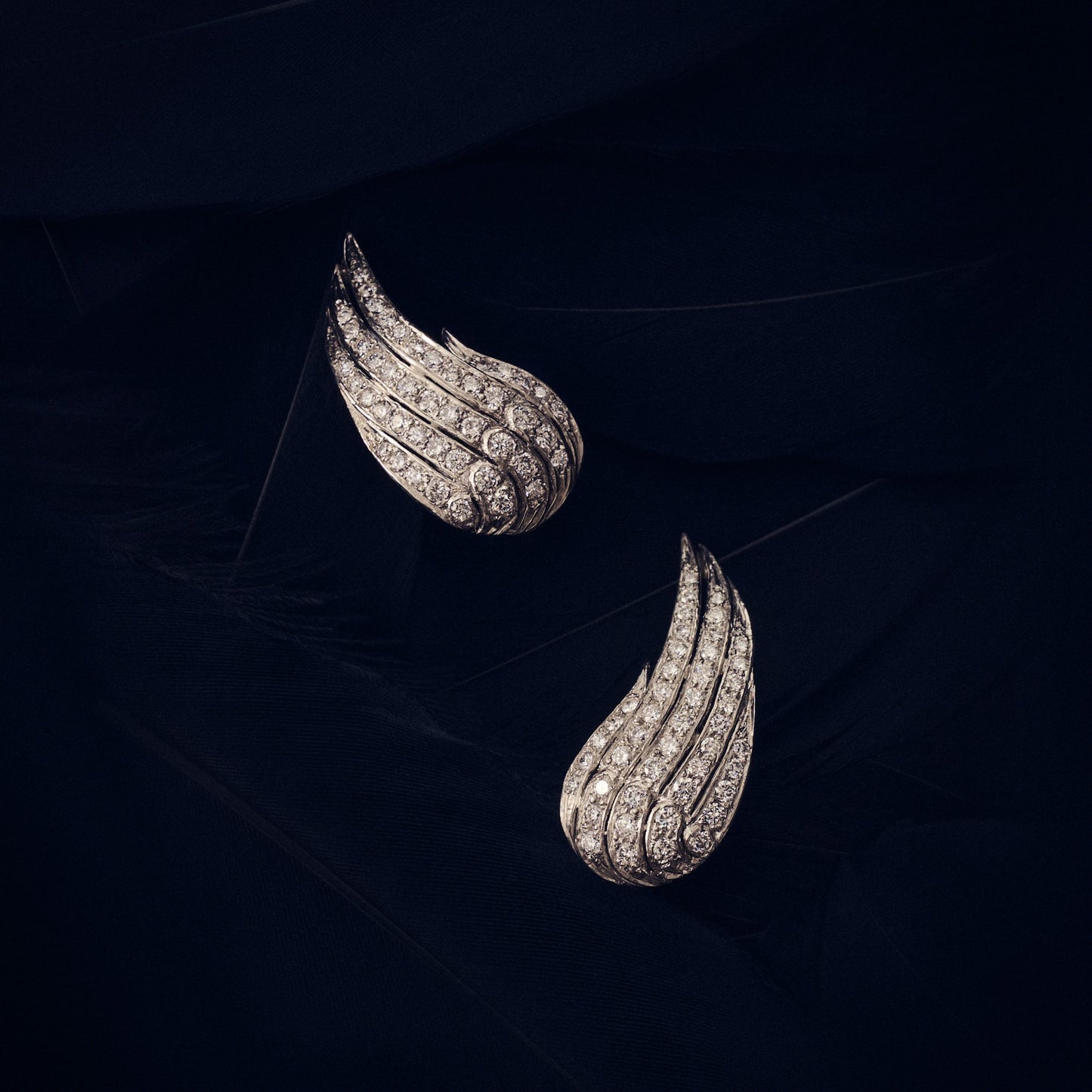 Dürer Wings - Pavé Diamonds