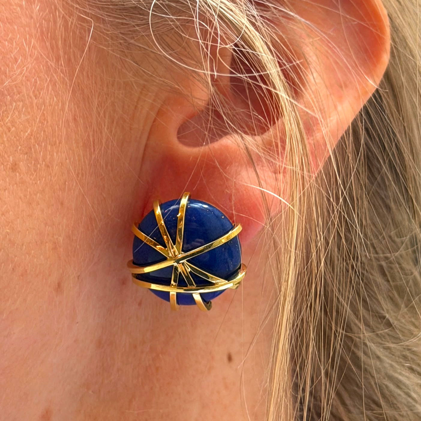 Portolan - Lapis Lazuli Earrings