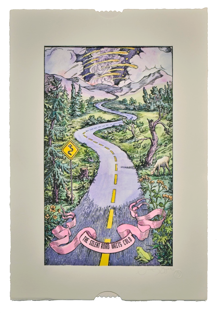 Simon Bejer: The Silent Road (Full Hand-Coloured Edition)