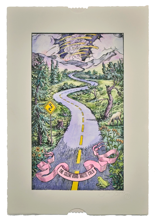 Simon Bejer: The Silent Road (Full Hand-Coloured Edition)