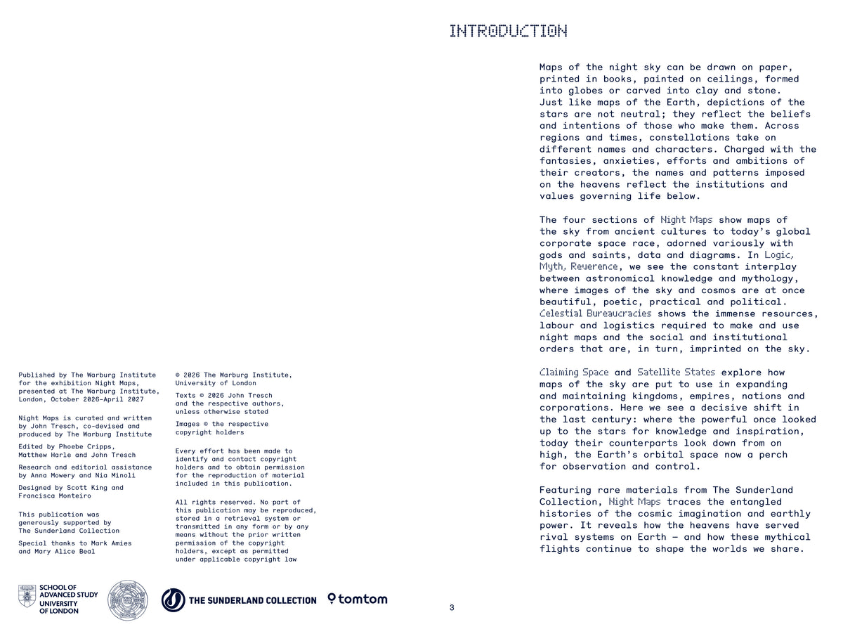 Night Maps - Exhibition Catalogue