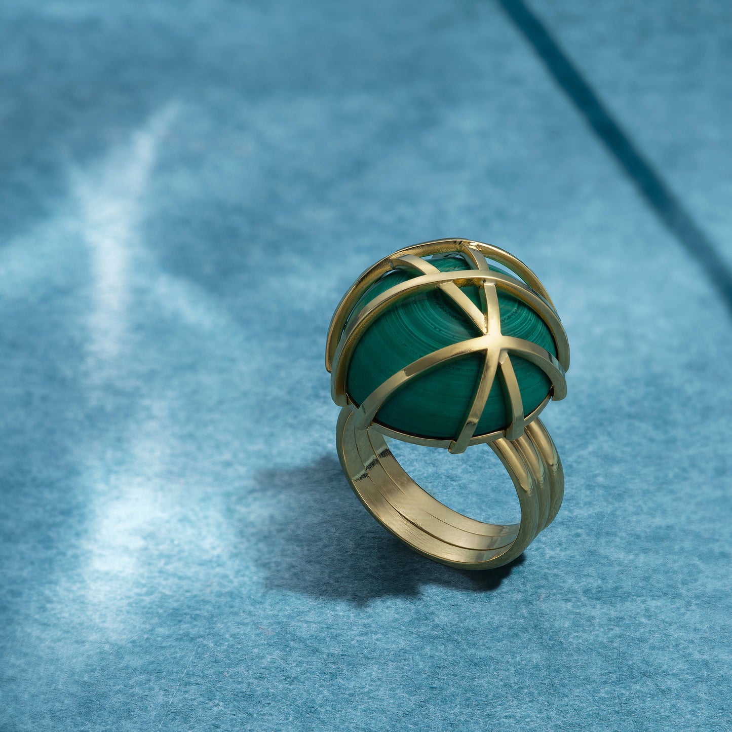 Portolan - Malachite Ring