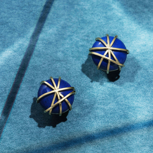 Portolan - Lapis Lazuli Earrings